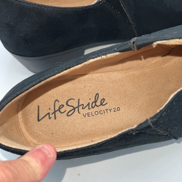 Life Stride Velocity 2.0 Abilene Women’s Wide Block Heel Ankle Boots siz… - Picture 5 of 6